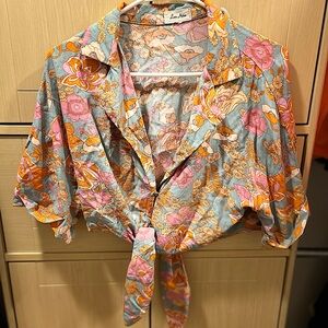Love Notes floral top